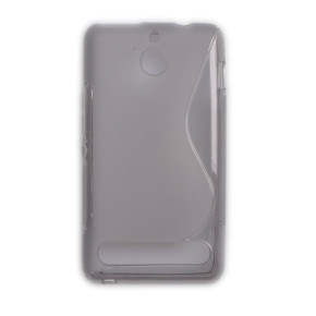 Силиконов гръб ТПУ S-Case за Sony Xperia E1 D2004 / E1 dual D2104 прозрачен